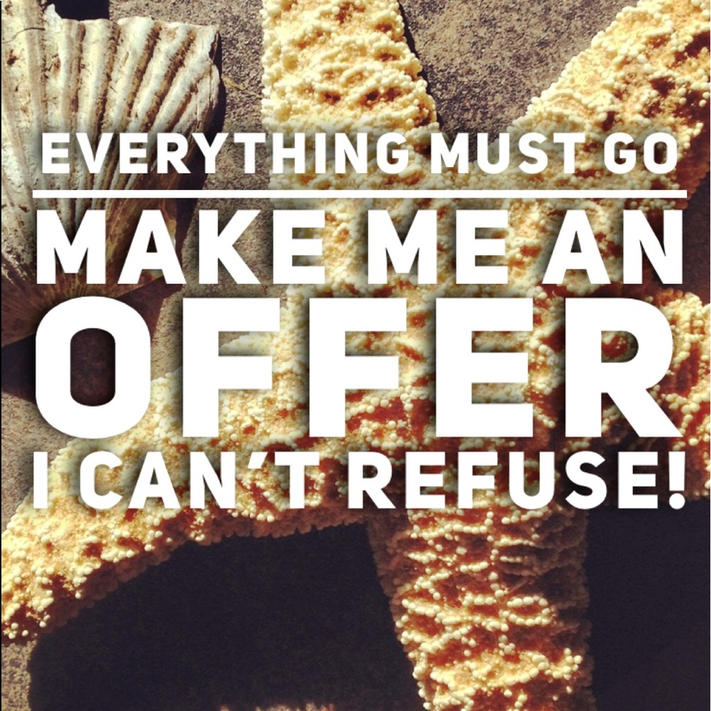 Reasonable Offers Welcome!